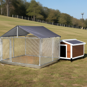 Canil para Perros c/techo 4×4 mts