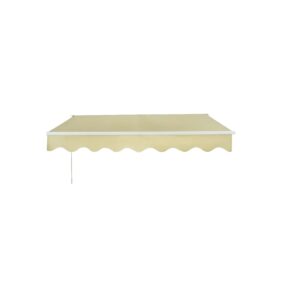 Toldo 2x1,5mt con Brazo Retráctil Crudo