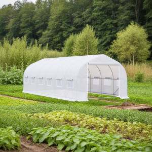 Invernadero Tunel 12 m2 4x3x2m Blanco