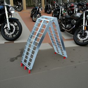 Rampa de Aluminio Motos 1 Unidad 226x28cm