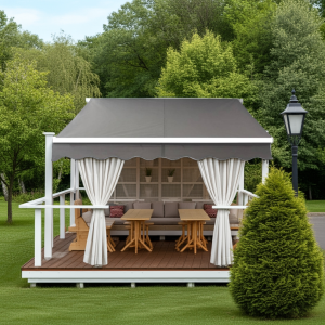 Toldo 2x1,5mt con Brazo Retráctil  Gris
