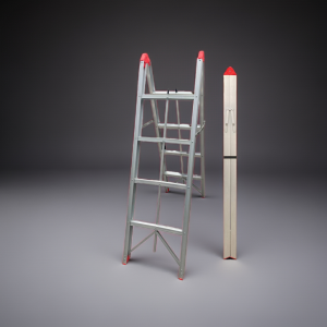 Escalera Portatil Fold A 4x2 peldaños