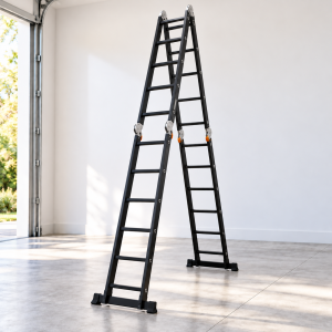 Escalera 6,9m Profesional Heavy Duty 24 Peldaños