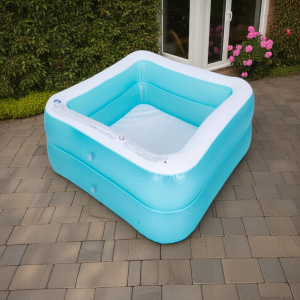 Piscina Inflable Mosaico Cuadrada 145x145cm