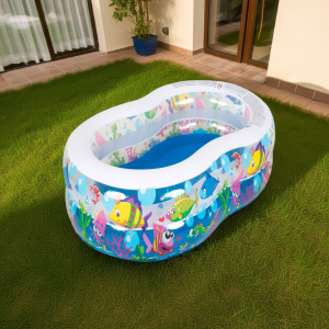 Piscina Inflable Peces 175x109cm