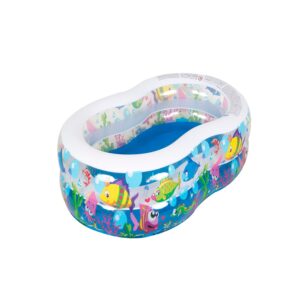 Piscina Inflable Peces 175x109cm