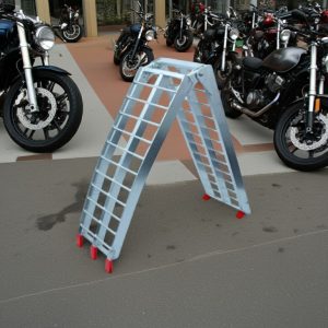 Rampa de Aluminio Motos 1 Unidad 226x28cm