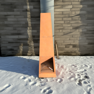 Chimenea Rústica 150cm Exterior