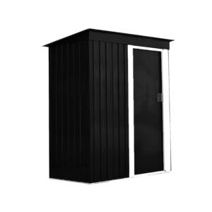 Bodega De Jardín Negra 1.38 m2 181x162x86 CM