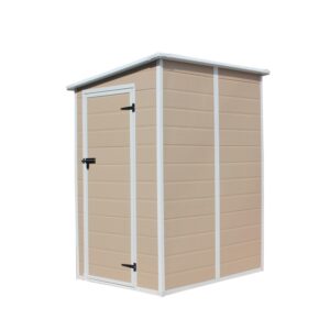 Bodegas Jardin Plastico PP 151X121X193CM Café Claro 1.83m2