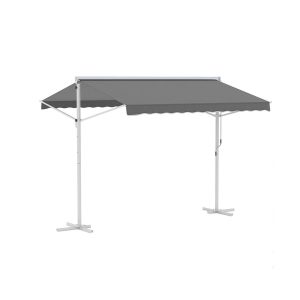 Toldo Autosoportado Retractil 3x3mt Gris