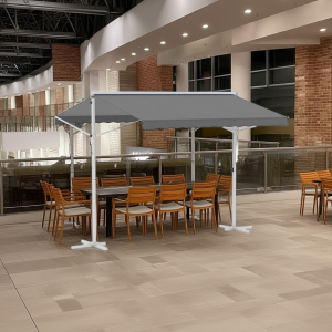 Toldo Autosoportado Retractil 3x3mt Gris