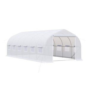 Invernadero Tunel 12 m2 4x3x2m Blanco