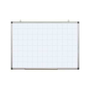 Pizarra Cuadriculada 90x120cm Magnética Pared