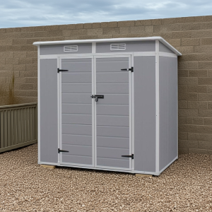 Bodega Jardin Plastico 237x123x183CM 2.93m2