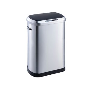 Basurero 50L Inteligente Con Sensor Acero Inoxidable
