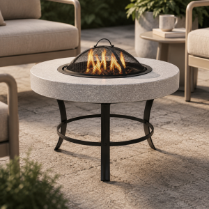 Fogon Parrilla a la Piedra Clasico 81x81x58.5cm