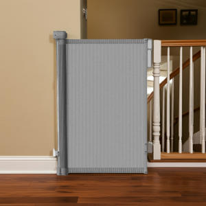 Reja Seguridad Ajustable para Bebe/Perros/Mascotas Gris
