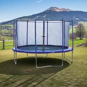Cama Elastica Premium 3,66 Rusher Con Malla y Escalera 12FT