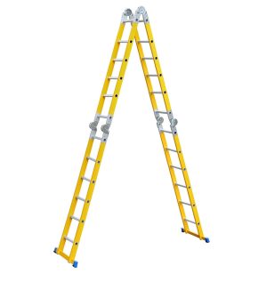 Escalera  6,9mt Fibra de Vidrio 24 Peldaños
