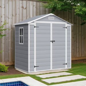 Bodega Jardin Plastico 181X103X226CM 1.86m2