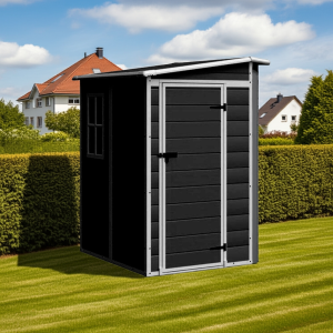 Bodegas Jardin Plastico PP 151X121X193CM Gris Oscuro 1.83m2