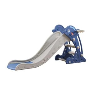 Resbalin Delfin Plegable + Aro de Baloncesto Azul