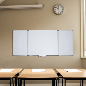 Pizarra School Pro Pared Plegable 300x100cm OUTLET