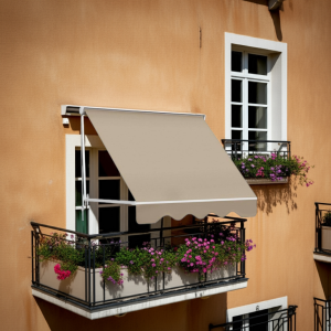 Toldo Balcón y Ventana  Retractil 3x2.5mt Crudo OUTLET