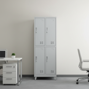 Locker 2 Cuerpos 4 Casilleros 180x60x45cm