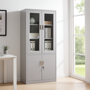 Estante Armario Vitrina 4 Puertas Multiuso