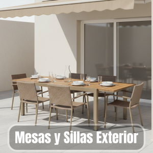 Mesas y Sillas Exterior