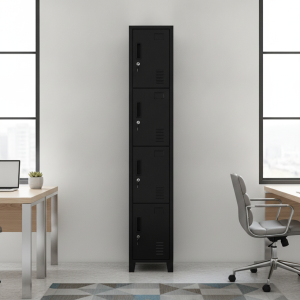 Locker 1 cuerpo 4 casilleros 180x30x45cm