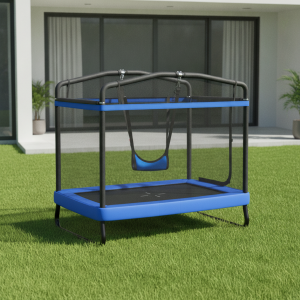 Cama Elastica IGpro Rectangular + Columpio