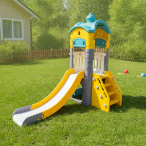 Casa Infantil con Tobogan